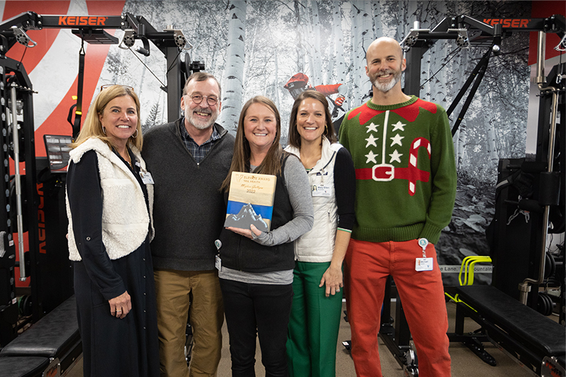 Meghan Gallegos Honored as Recipient of Vail Health Elevate Award